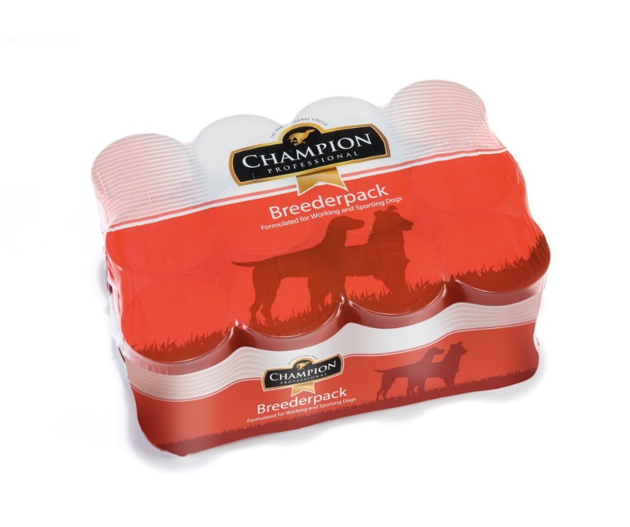 Champion Breederpack Dog Tins in Jelly 400g 12pk