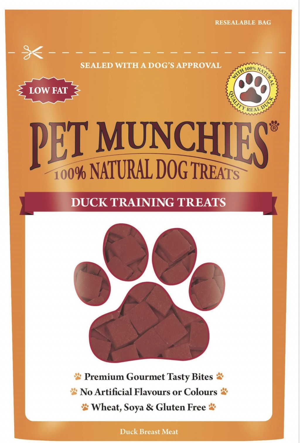 Pet Munchies Training Treats Duck 50g