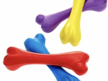 Classic Rubber Dog Toy - Solid Rubber Bone