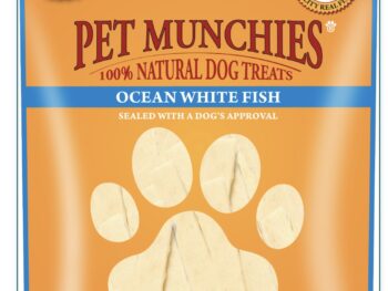 Pet Munchies Dog Treats Ocean White Fish 100g
