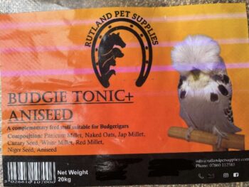 RPS Budgie Tonic Seed + Aniseed