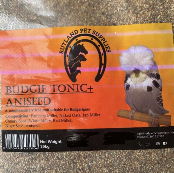 RPS Budgie Tonic Seed + Aniseed