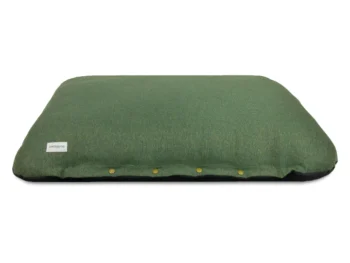 Earthbound Cushion Dog Bed Modern Tweed Green