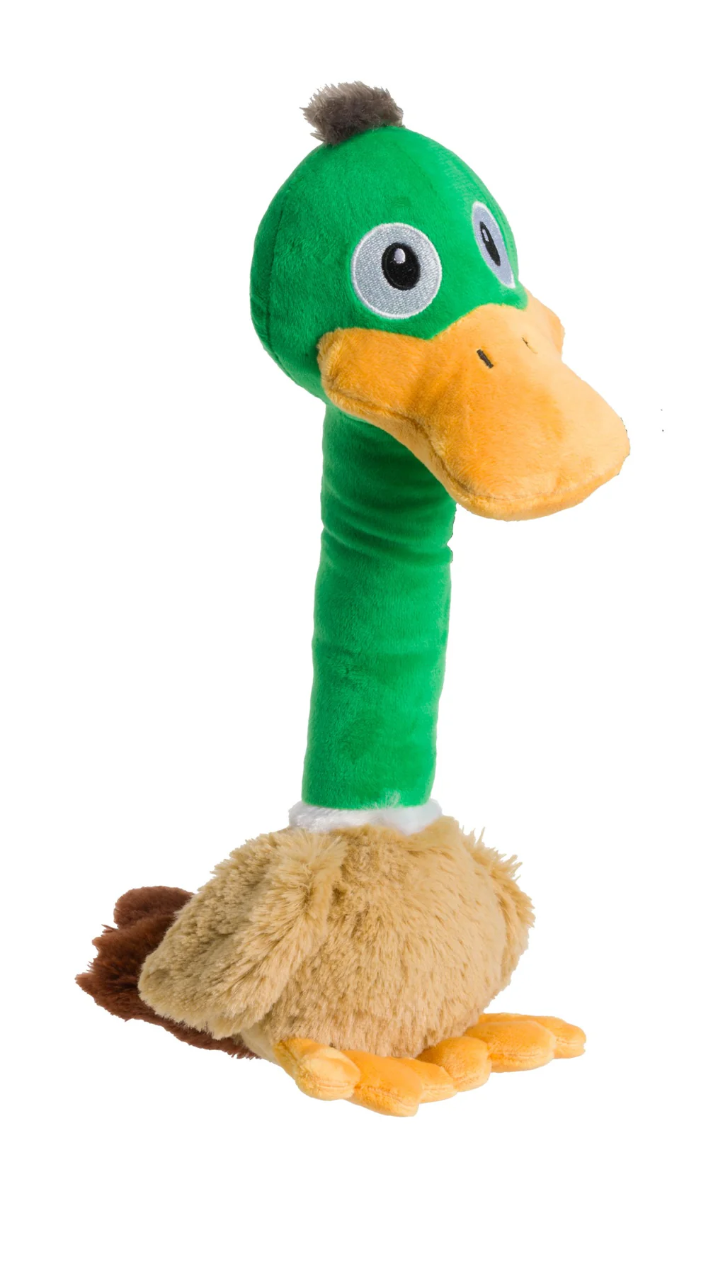House of Paws Long Neck Duck Squeaky Dog Toy