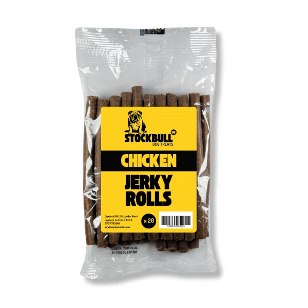 Stockbull Jerky Soft Rolls 20pcs