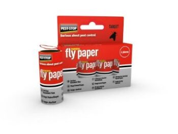 Pest-Stop Fly Paper 4-pk