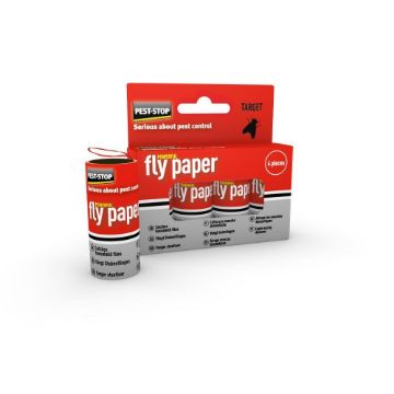 Pest-Stop Fly Paper 4-pk